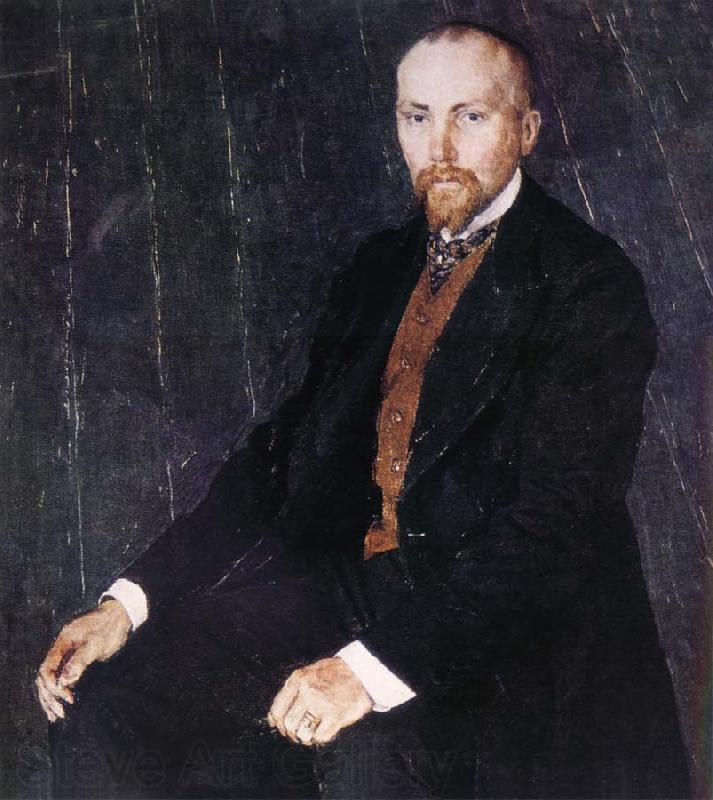 Alexander Yakovlevich GOLOVIN The Portrait of Artist Germany oil painting art